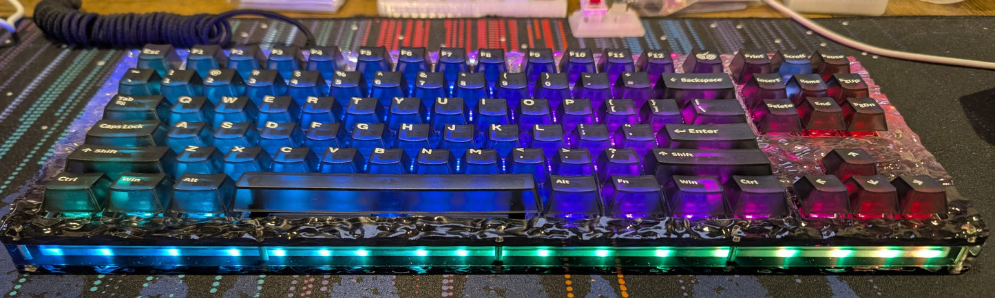 Womier K87 "Water Ripple" TKL RGB Mechanical Keyboard