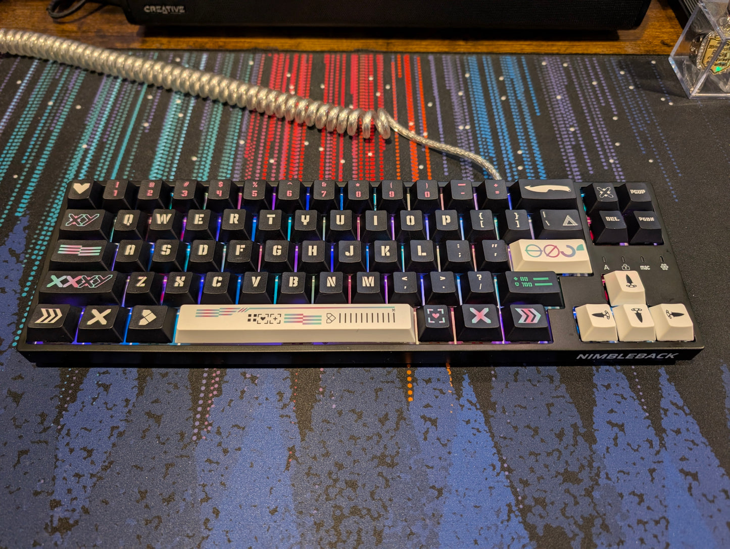Counterstrike CS GO Theme 65% Wired Keyboard