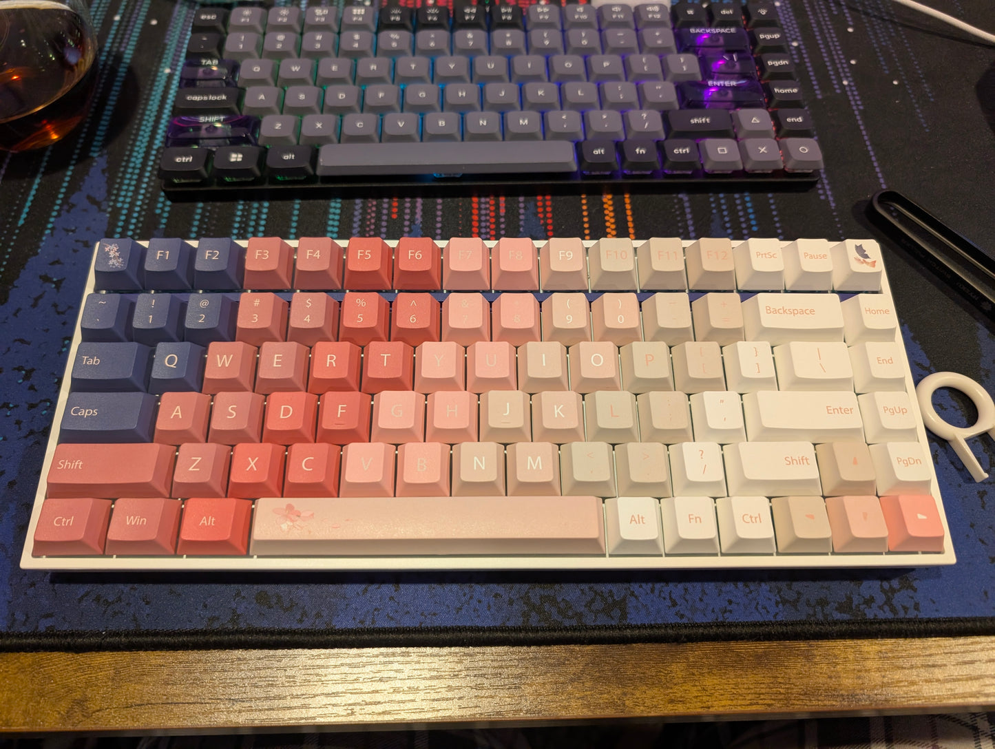 Floral iRok ZN84 75% Wireless Mechanical Keyboard