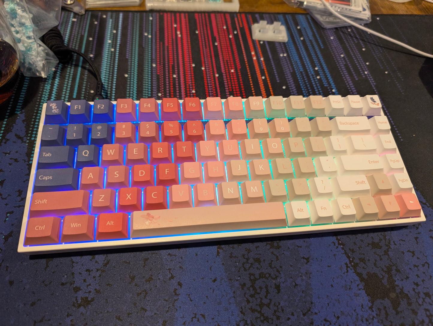 Floral iRok ZN84 75% Wireless Mechanical Keyboard