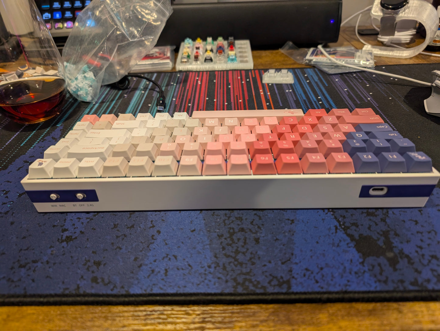 Floral iRok ZN84 75% Wireless Mechanical Keyboard
