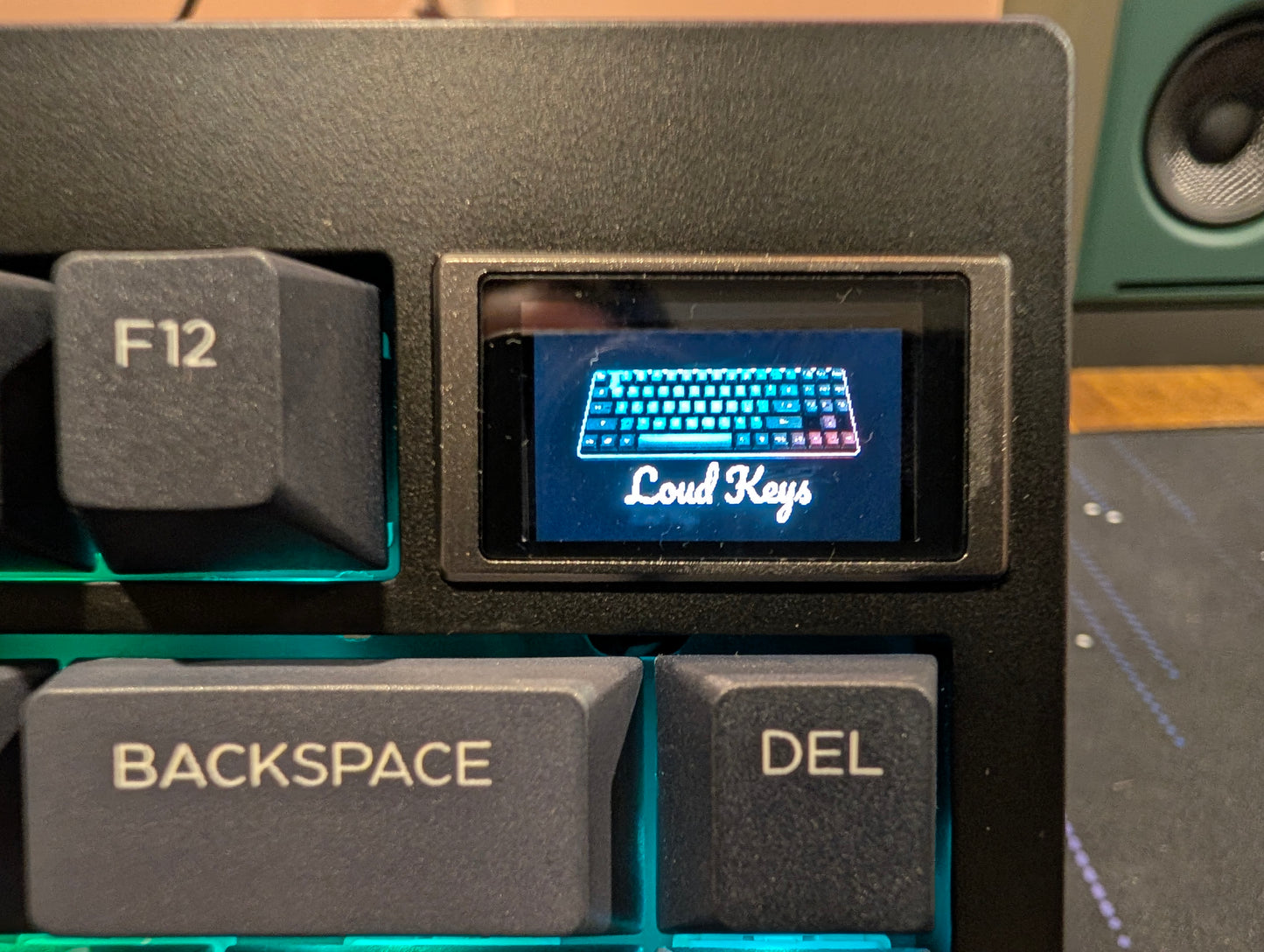 Custom Zouya GMK81 Keyboard | Feker Marble White Switches