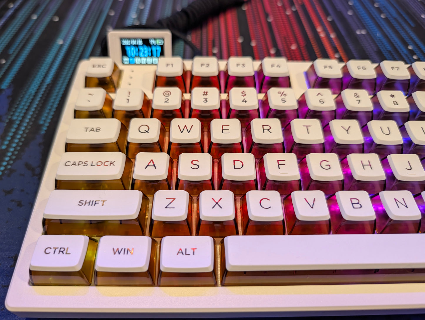 Loud Keys Custom: Hello Ganss XS75T "Soda" Edition | Gasket Mount Mechanical Keyboard