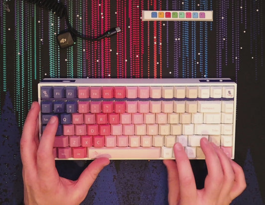Floral iRok ZN84 75% Wireless Mechanical Keyboard
