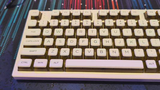 Loud Keys Custom: Hello Ganss XS75T "Soda" Edition | Gasket Mount Mechanical Keyboard