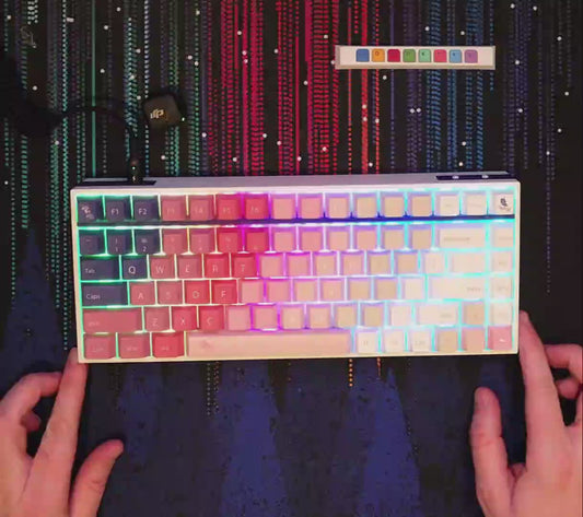 Floral iRok ZN84 75% Wireless Mechanical Keyboard
